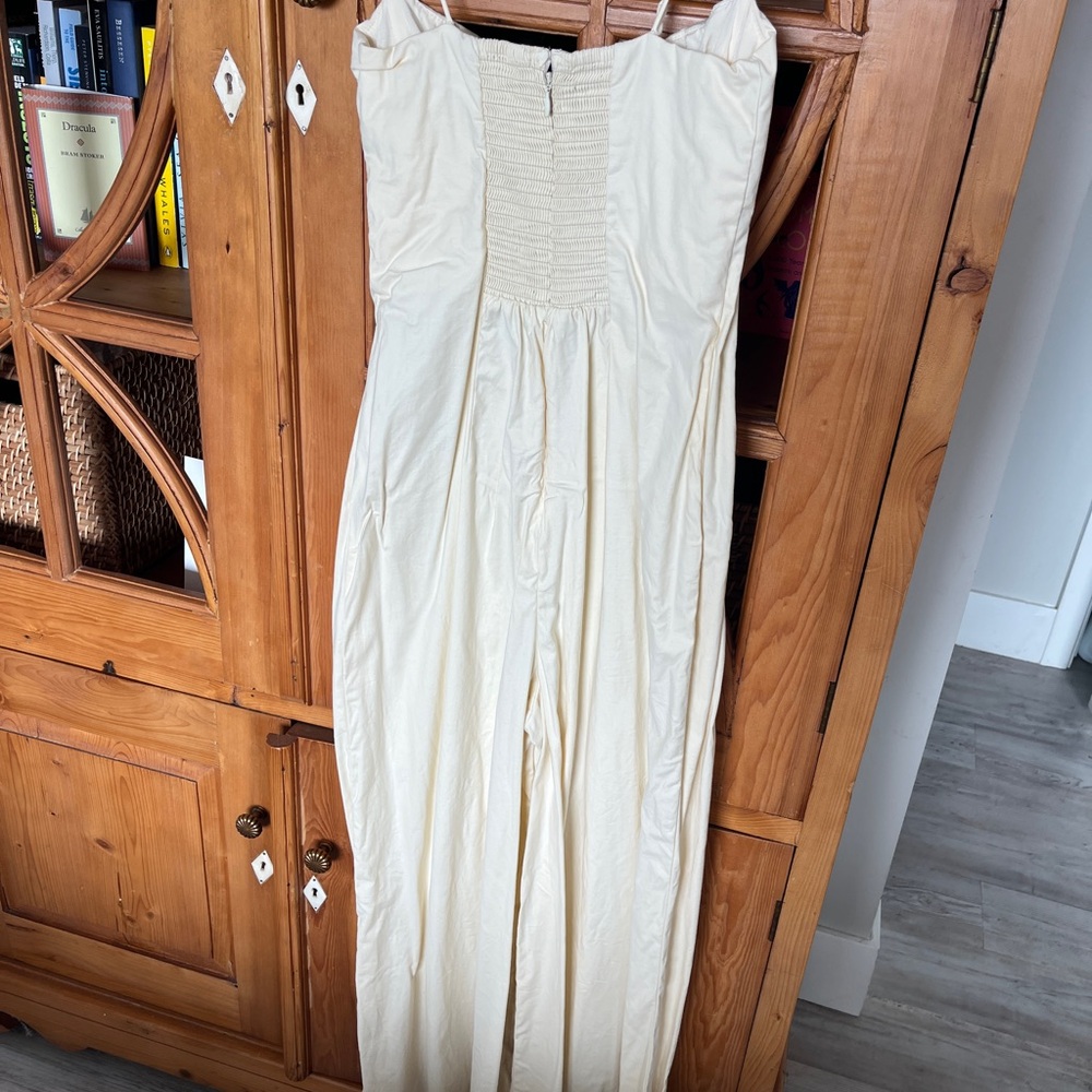 Reformation Cream Jumpsuit - Picture 5 of 6